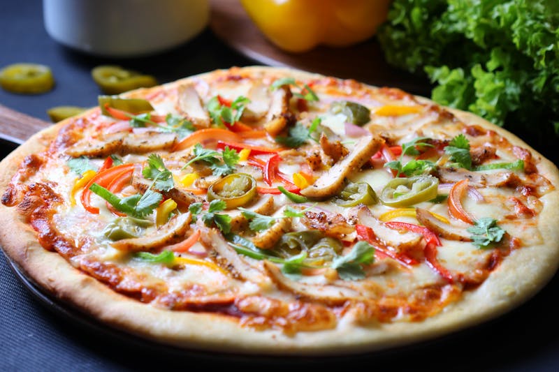 dions New Mexico green chile pizza toppings